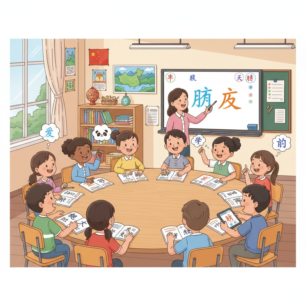 K12 students learning Chinese to expand cultural horizons
