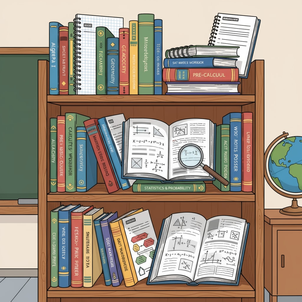 A collection of high school math learning resources for standardized test preparation