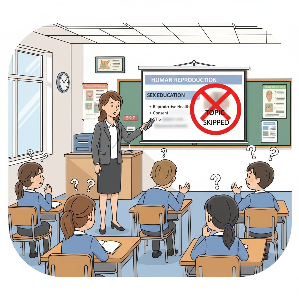 Students confused as sex education is avoided in school