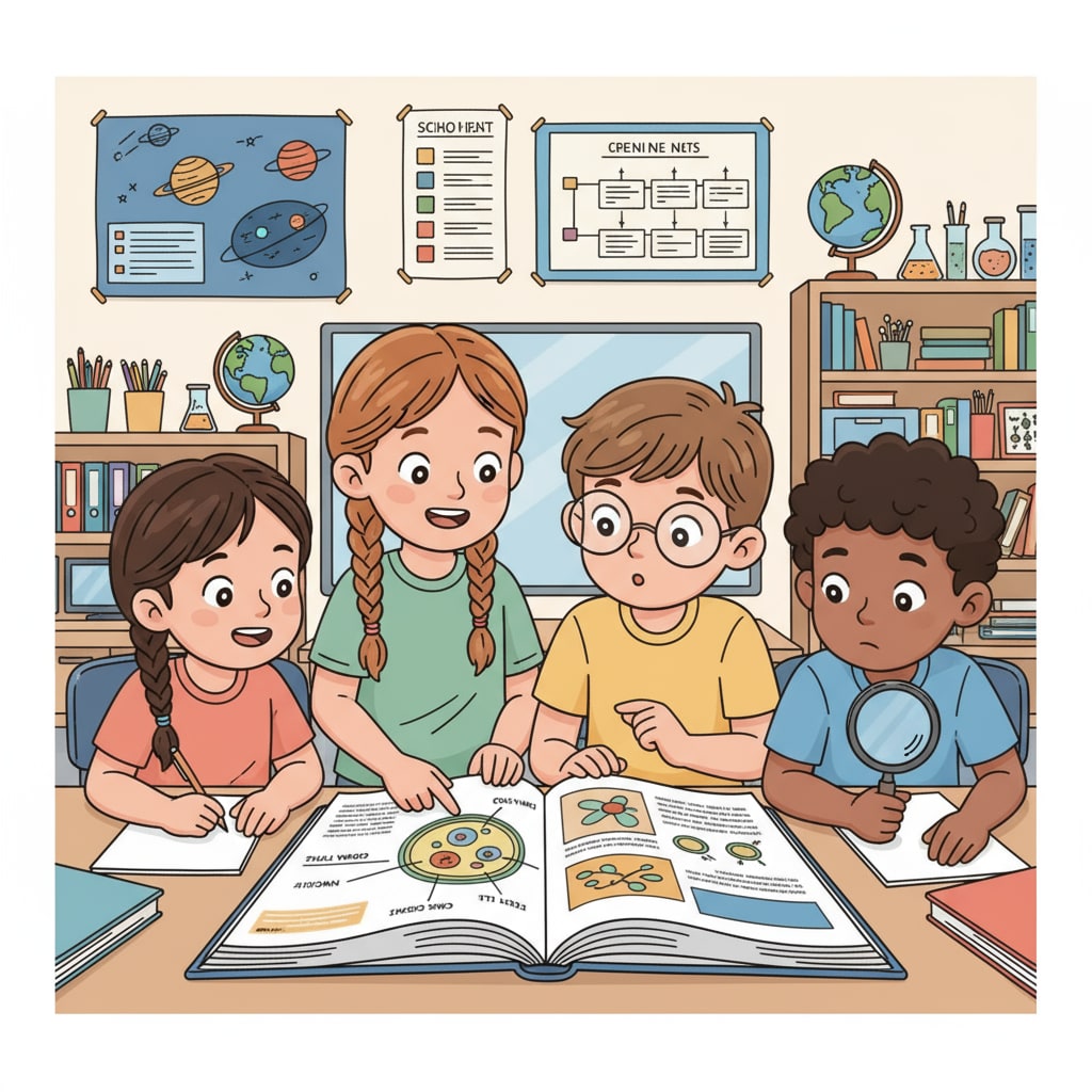 Gifted young children in a classroom during school transition