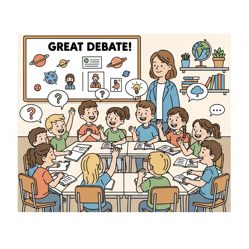 Students engaged in dialogue, an important part of communication skills