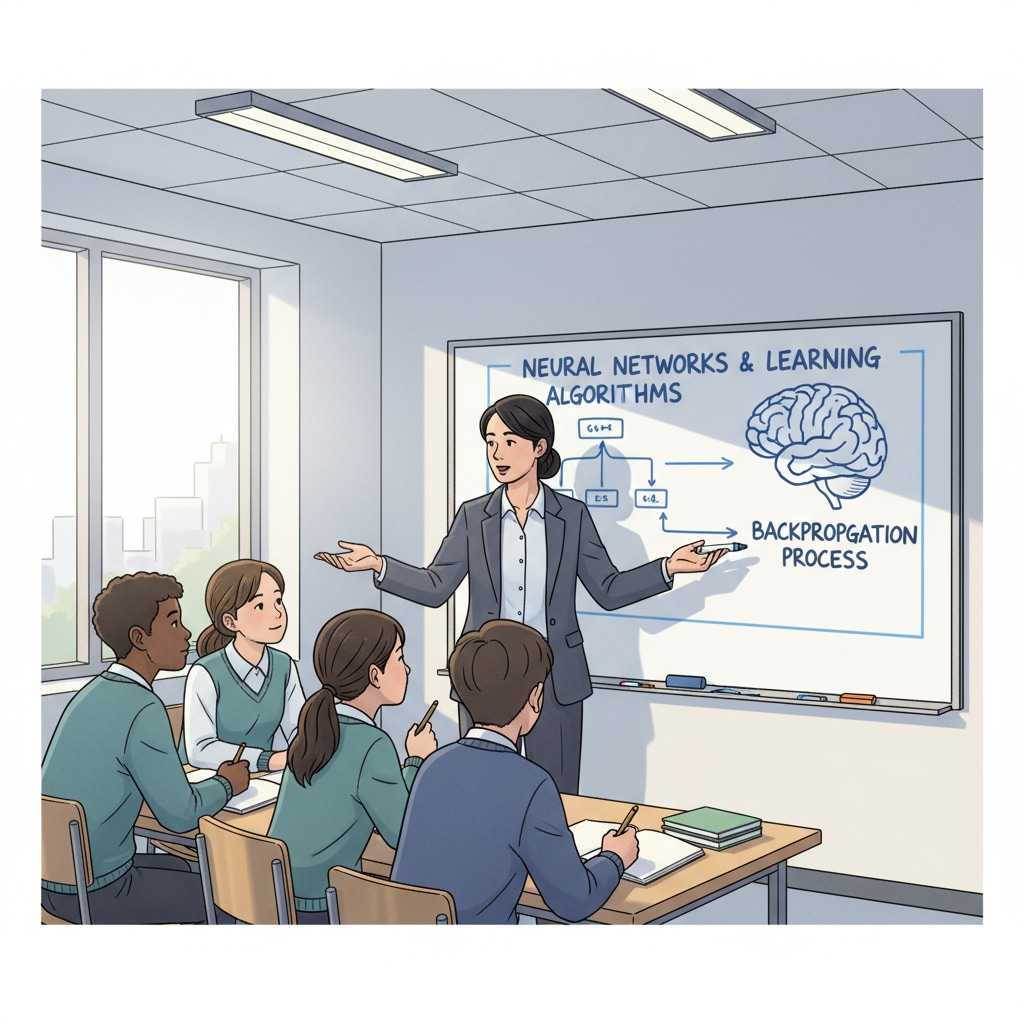 Teacher in a professional school applying good instructional design for curriculum goals