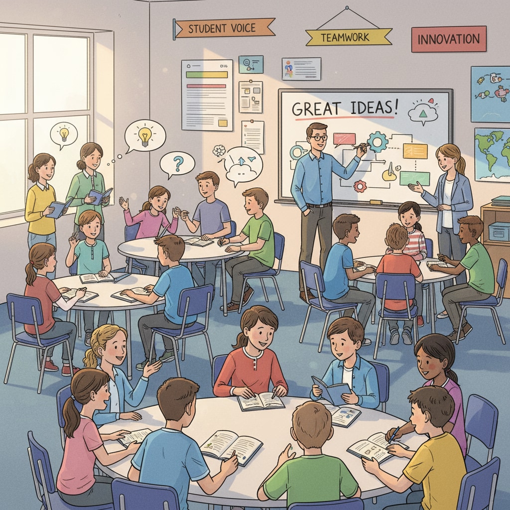 A collaborative classroom environment in a non - traditional school