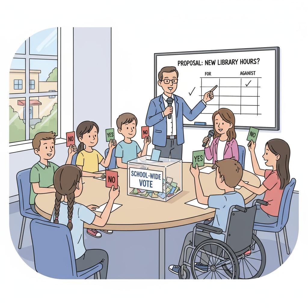 Democratic decision - making in a non - traditional school