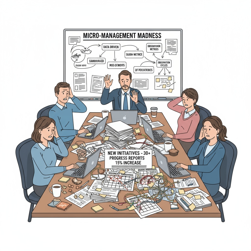 Teachers under stress due to micro - management, teaching autonomy issues, and work stress
