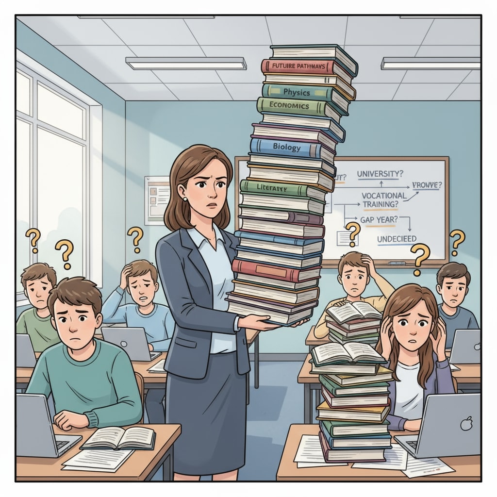 Students facing pressure in educational choices due to social expectations
