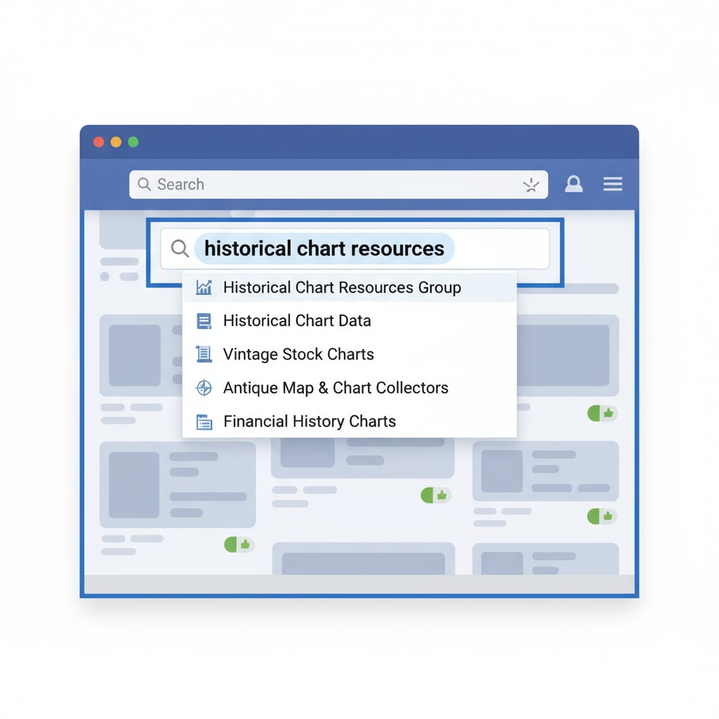 Facebook search for historical chart resources