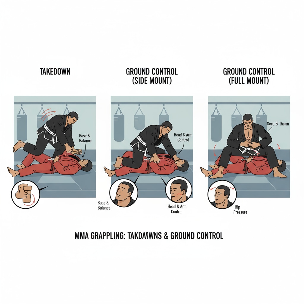 MMA fighter training to develop skills relevant to college applications through extracurricular engagement