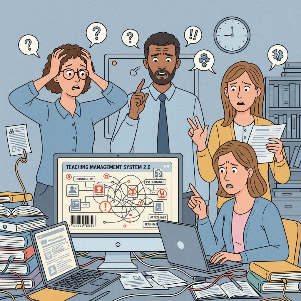 Teachers experiencing micro - management, teaching autonomy issues and work pressure in a classroom setting