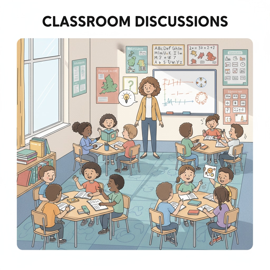 Classroom in a UK school related to UK education system, curriculum reform, and student assessment methods