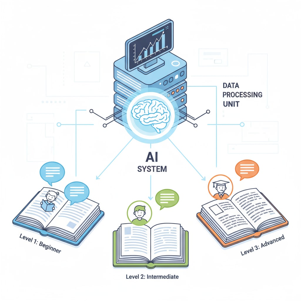 AI system generating decodable reading materials for educational applications