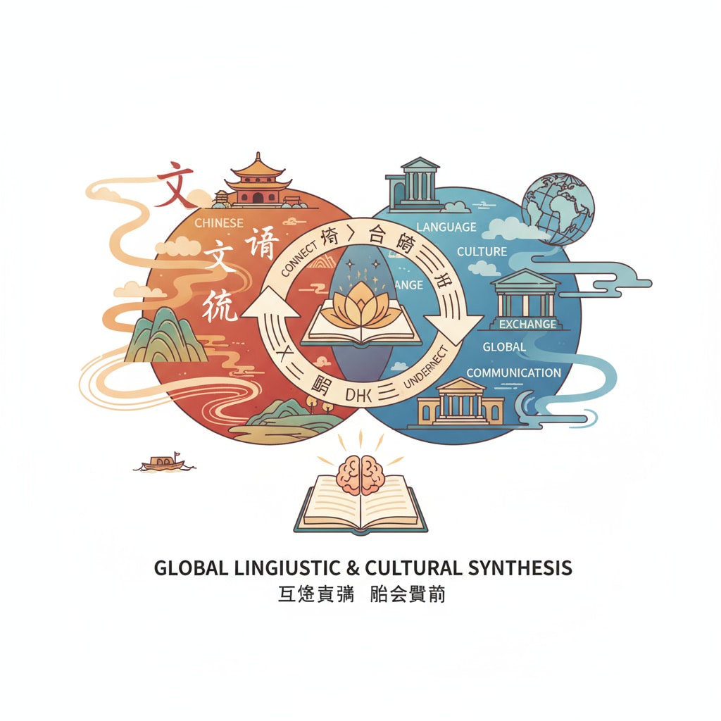 Representation of the language and cultural interaction between Chinese and Western concepts of 