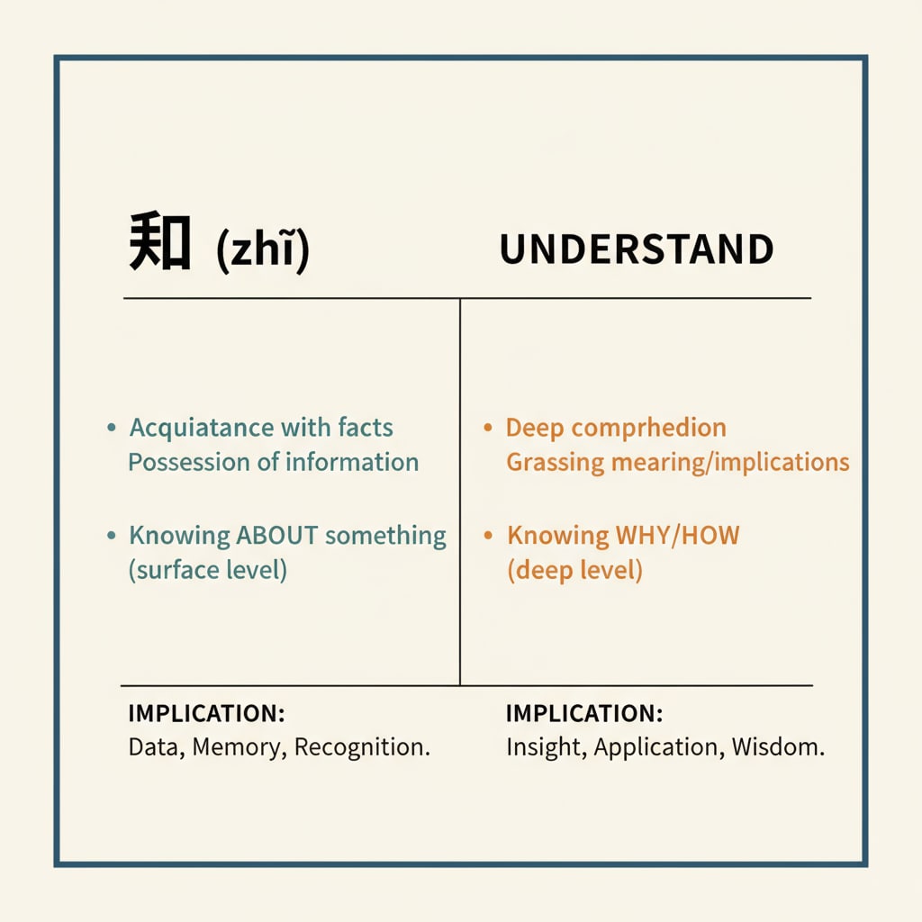 Comparison of the meanings and implications of 
