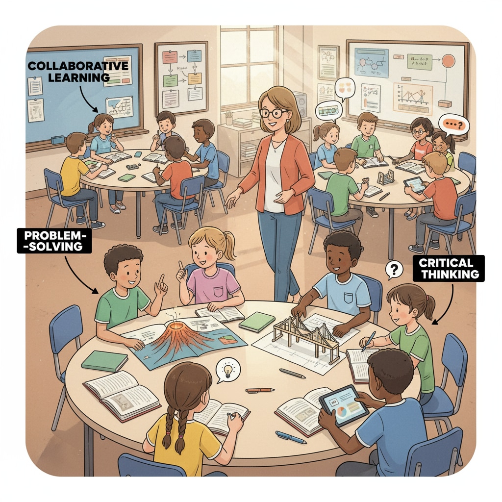 Group learning in a K12 classroom setting for better learning effects