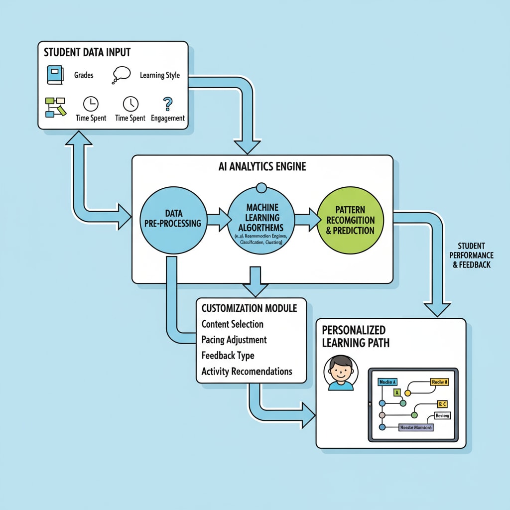 A visual representation of machine learning in artificial intelligence education as envisioned by Derek Li.