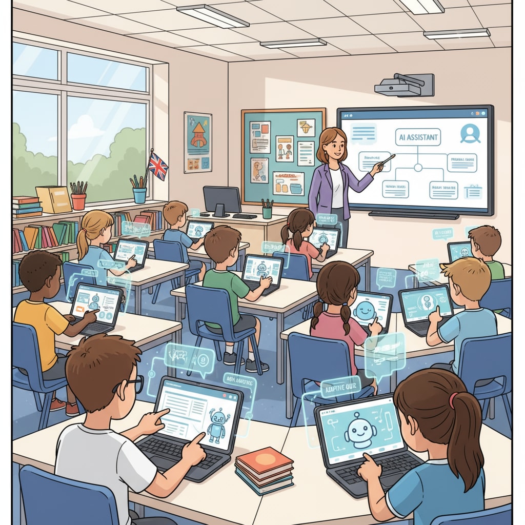 UK students using AI learning tools relevant to education system, curriculum reform, and assessment