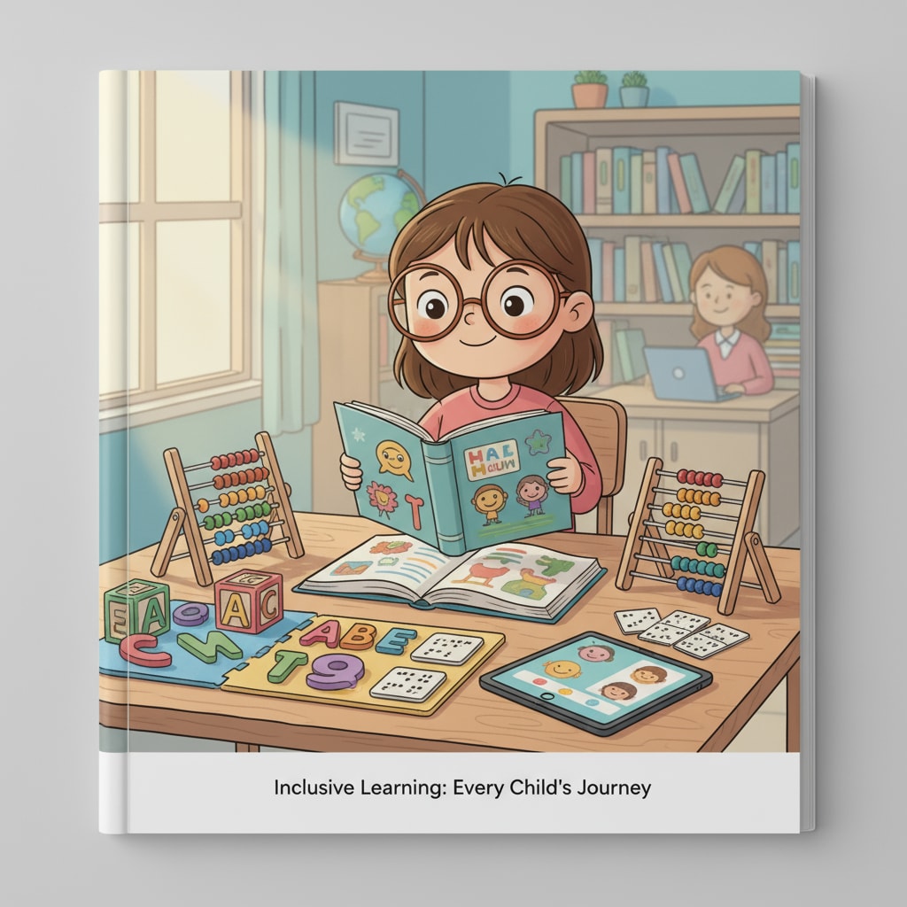 A child with special needs in a supportive learning environment related to education choices and alternative plans