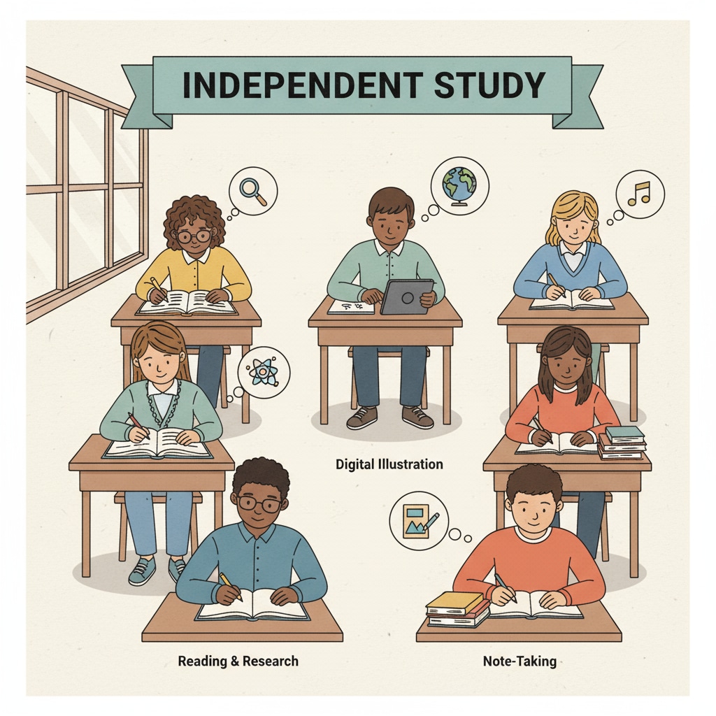Individual learning for self-paced and focused study