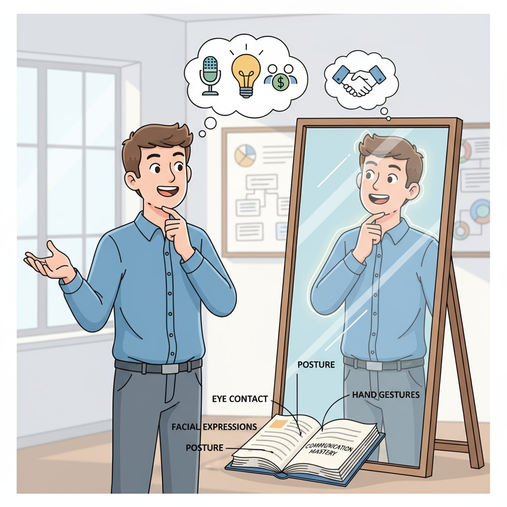 A person practicing communication skills for a teacher interview in a short time
