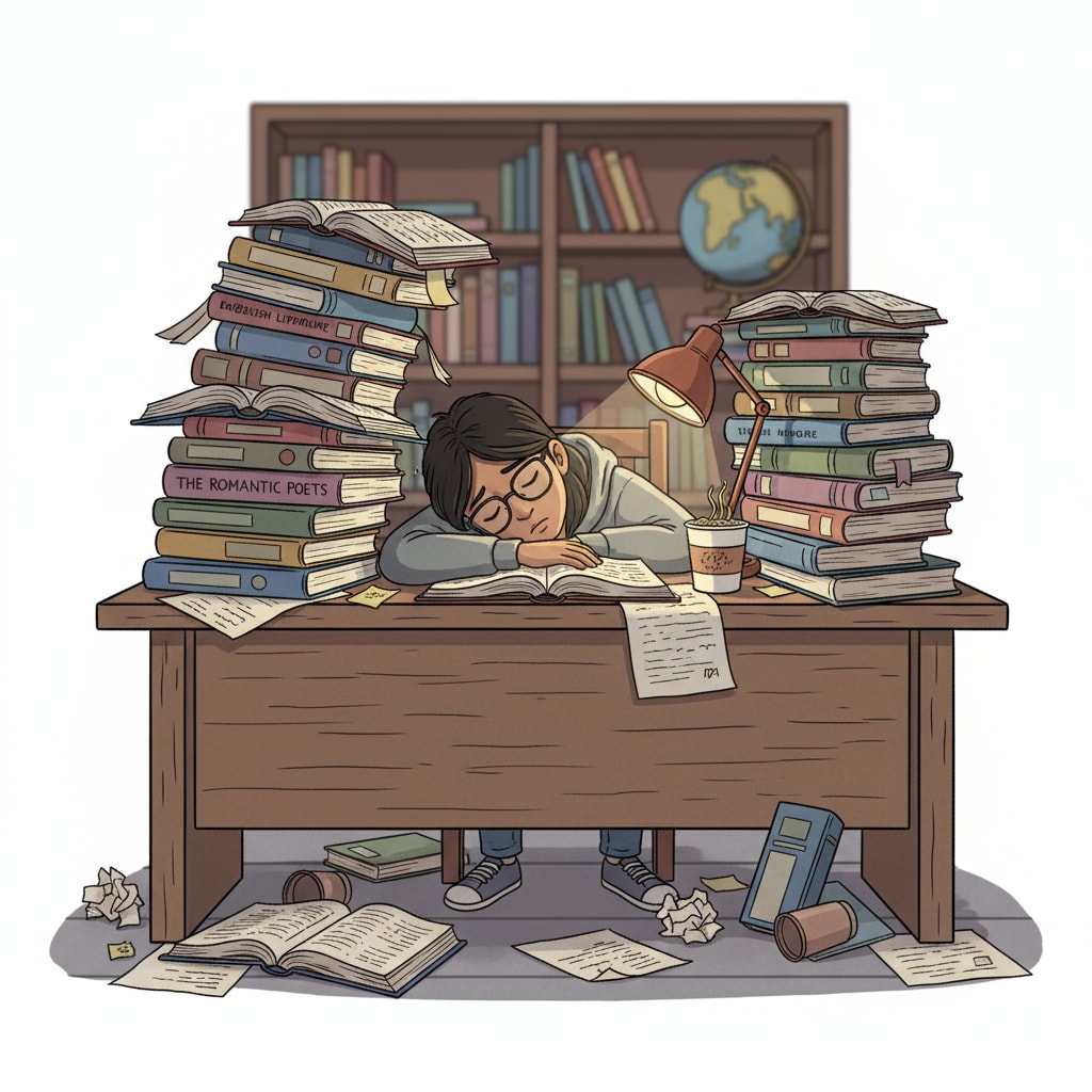 Heavy English homework burden influencing students' learning experiences