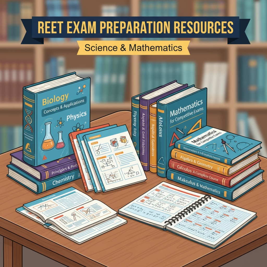 Science and math test resources for the REET exam