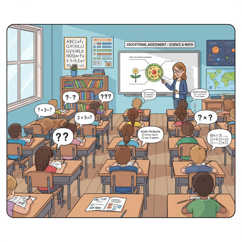 Students taking an educational assessment test related to school statistics, PISA, and educational assessment