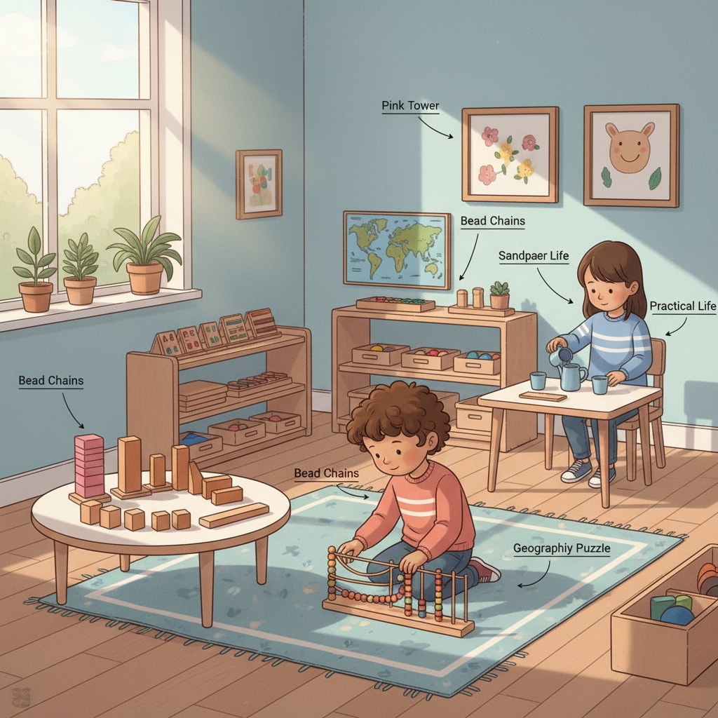 A high-ability dual-special child in a Montessori classroom