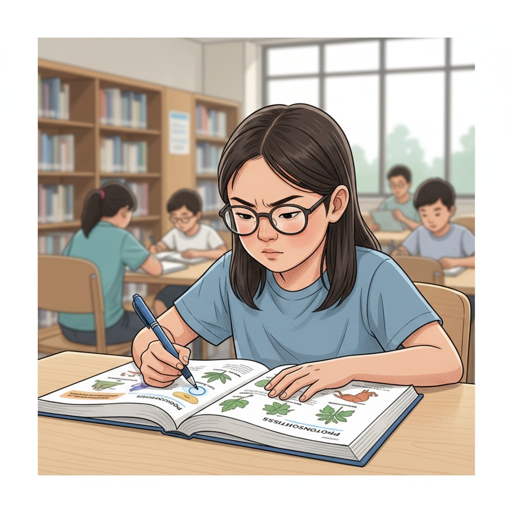 K12 student previewing for high - score learning