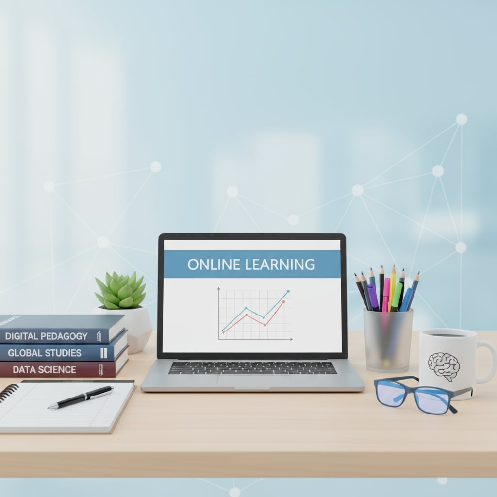 A structured study space promoting productivity in online school, related to mental health and procrastination prevention