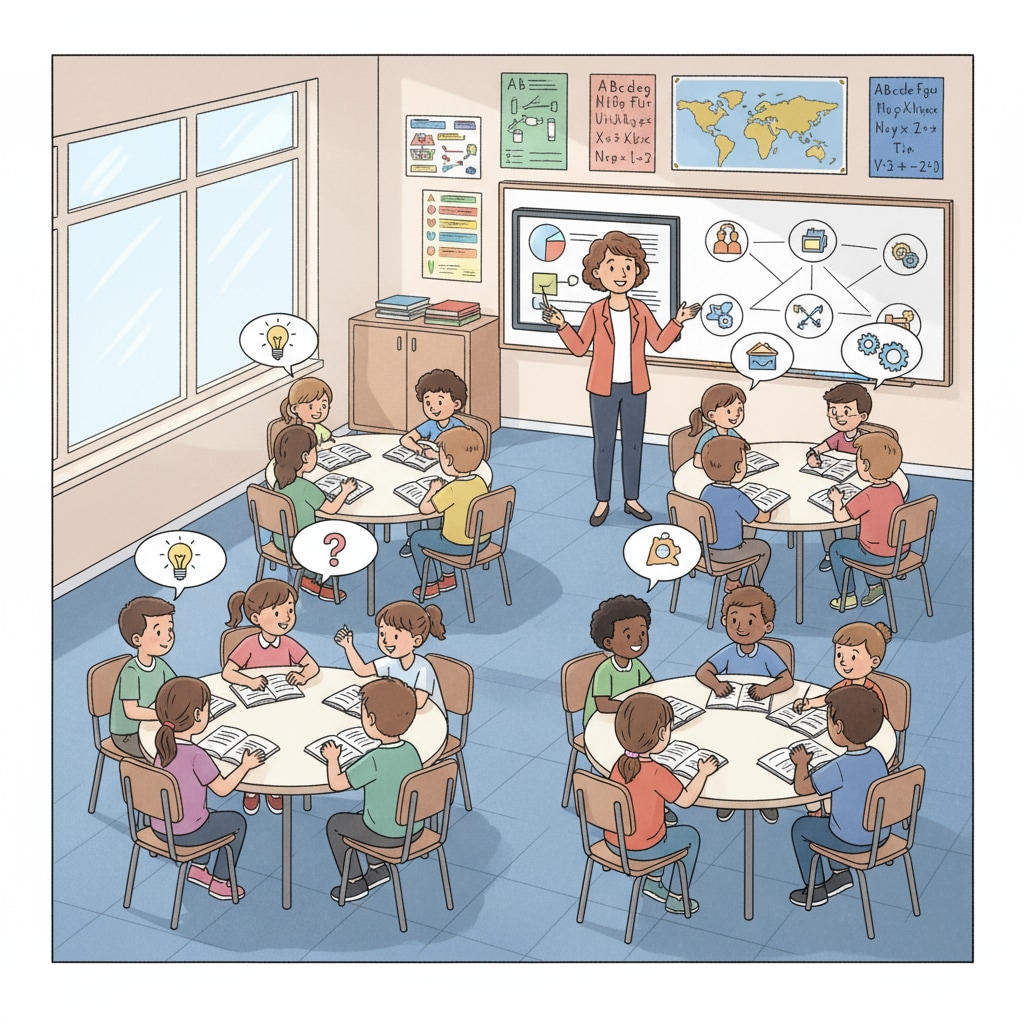 Group learning in a classroom setting for enhanced learning effectiveness