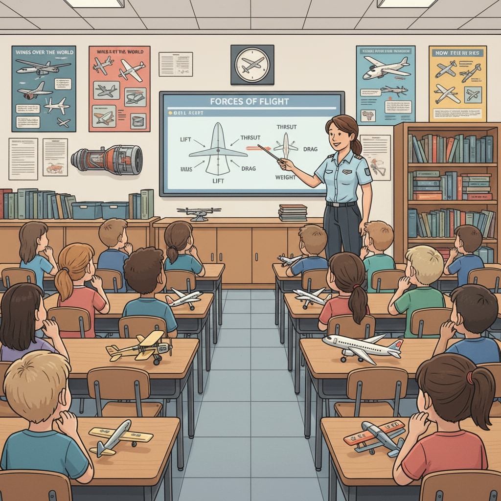 K12 students showing interest in aviation - related learning materials, related to pilot skills, decision - making abilities, and situational awareness