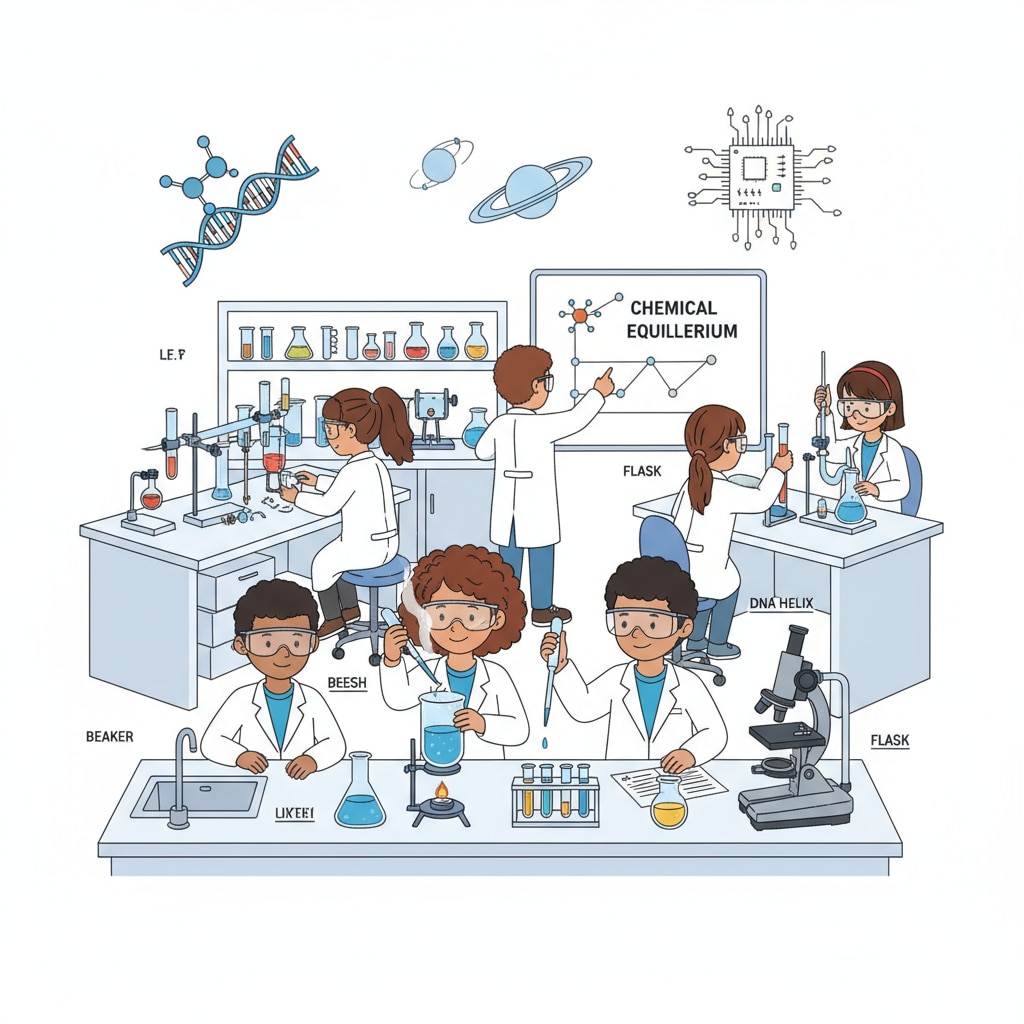 Students in a science lab for hard science experiments, relevant to software engineering major switching and second degree exploration.
