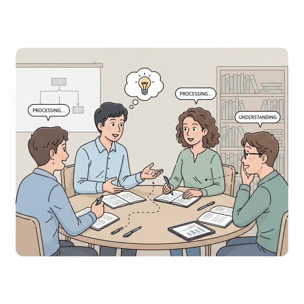 People demonstrating active listening as part of short-term communication skill improvement for K12 interview preparation