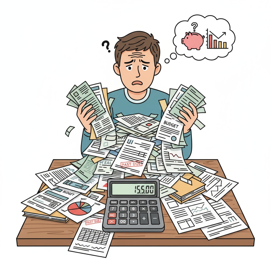Young adult facing financial difficulties highlighting the lack of practical life skills in school education