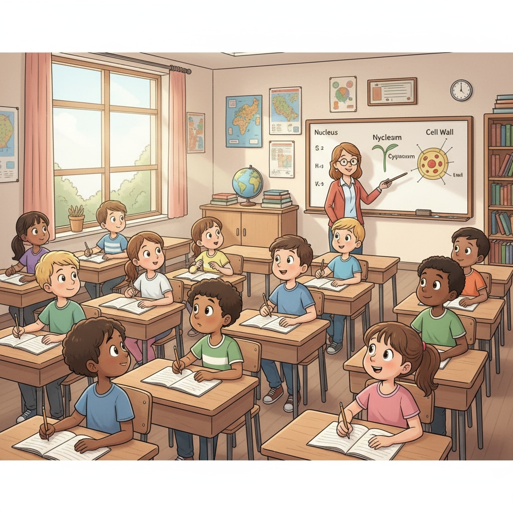 Students demonstrating active listening during a K12 class