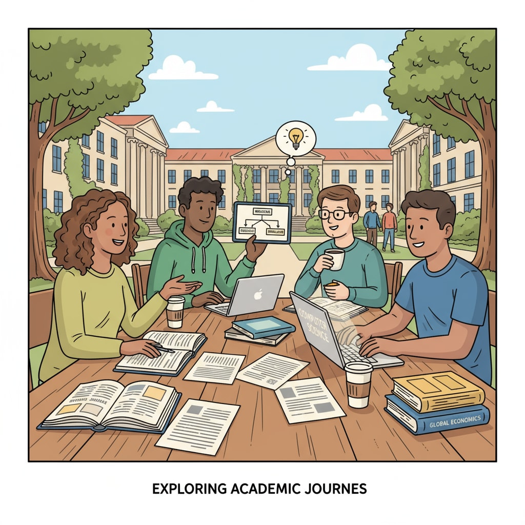 Software engineering students discussing their potential shift to hard sciences and exploring educational paths