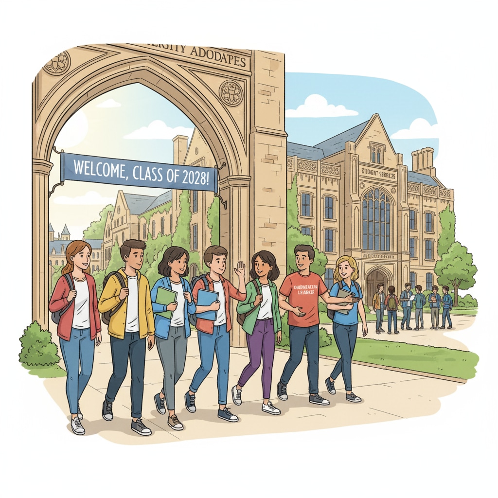 High school home schooled students starting their university adaptation journey