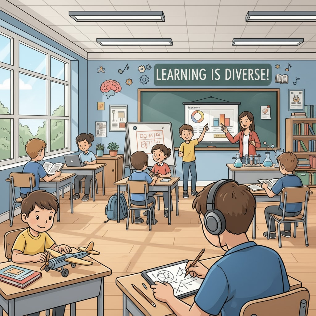 A classroom with struggling students in an educational setting influenced by PBS series