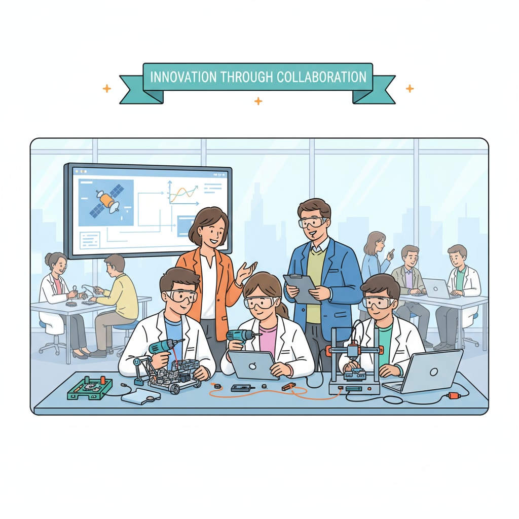 A collaborative scene in STEM education partnerships