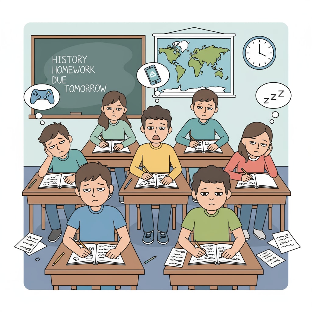 Students bored with traditional homework as an alternative to new teaching methods like project - based learning and flipped classroom