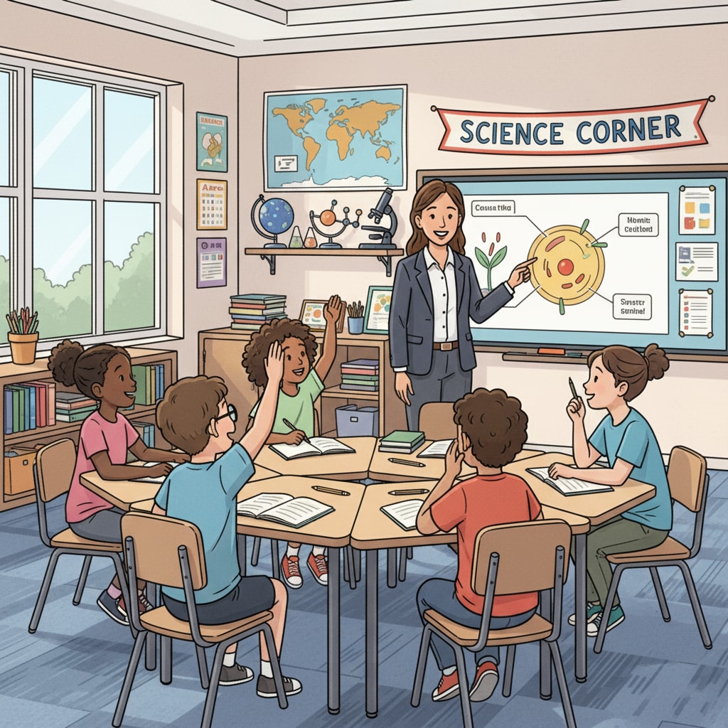 A US classroom promoting free thinking among students