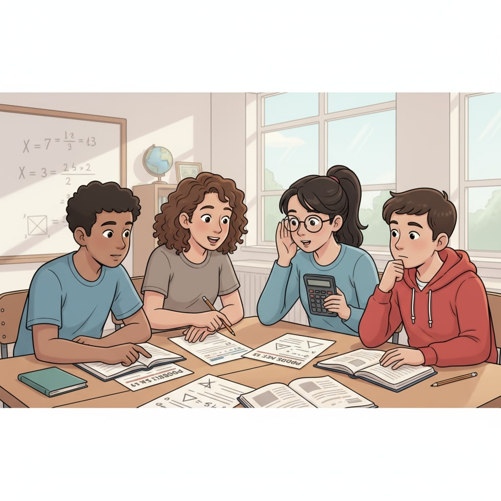 Students discussing homework, highlighting the concepts of self-motivation and personal responsibility in the context of homework system reform.