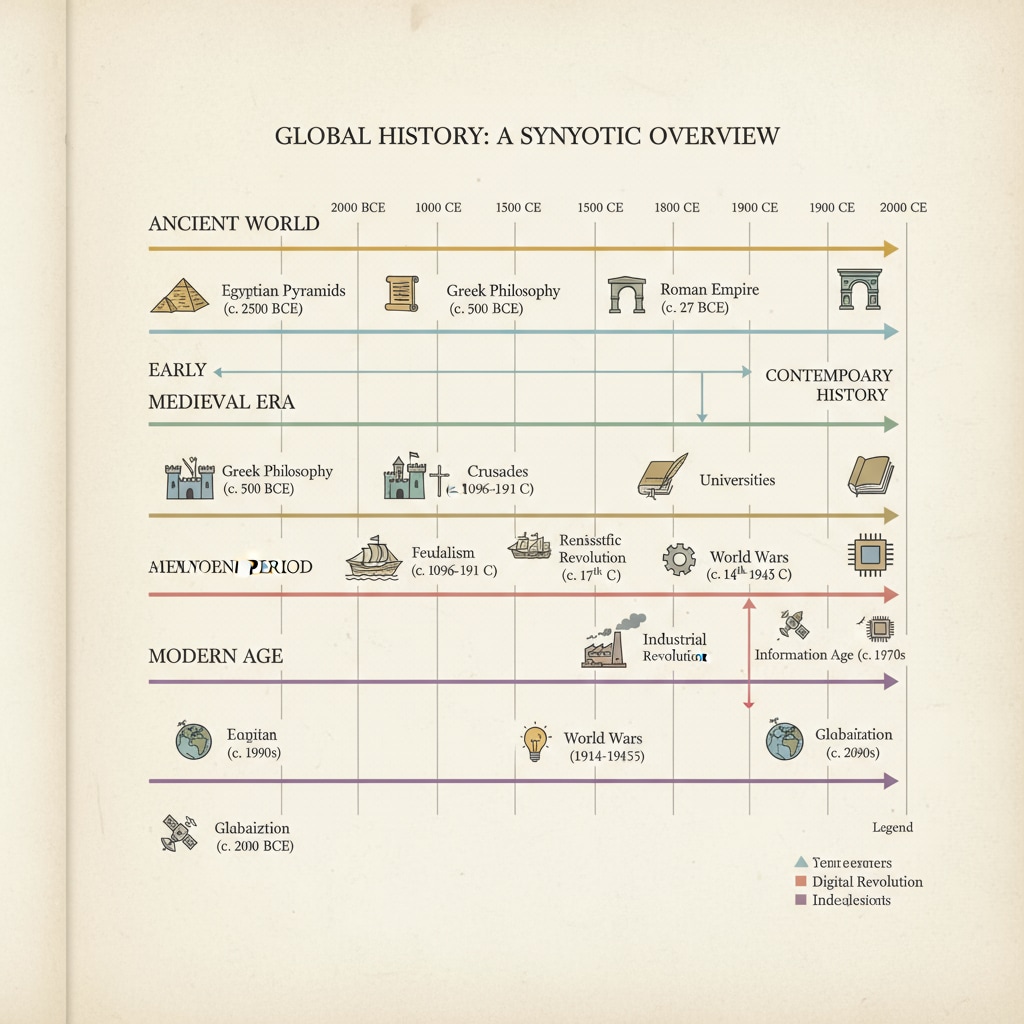 Historical chart sample for educational purposes on Facebook