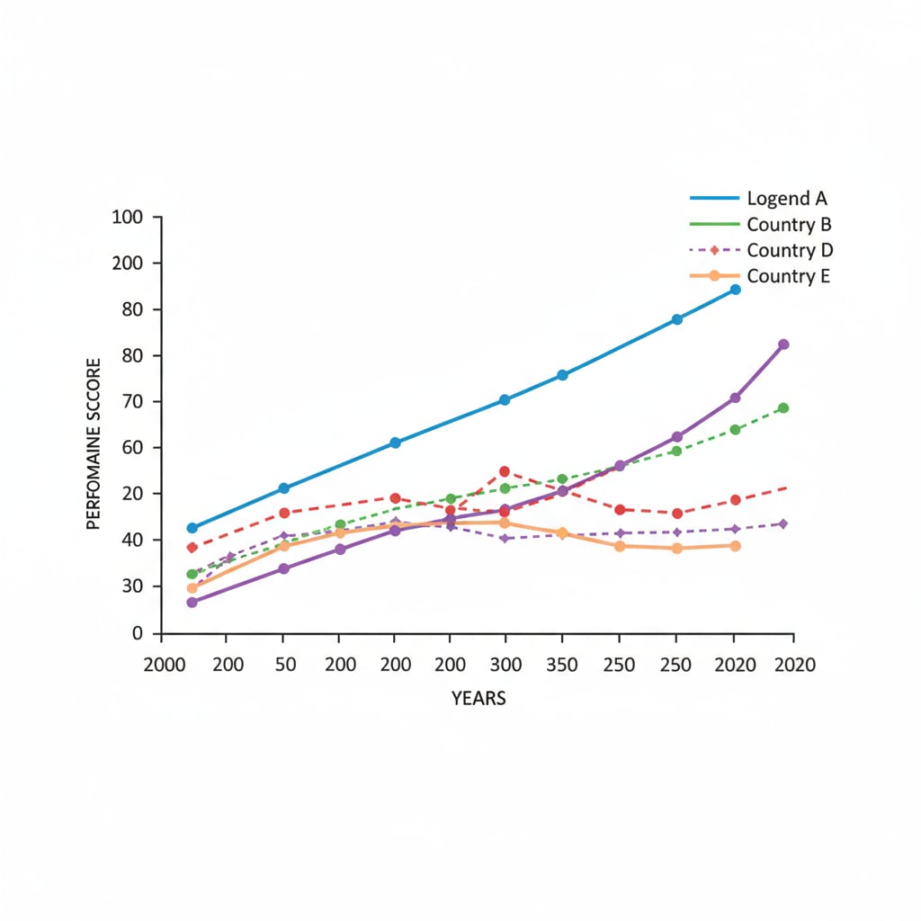 Educational performance trends in different countries related to school statistics, PISA, and education assessment
