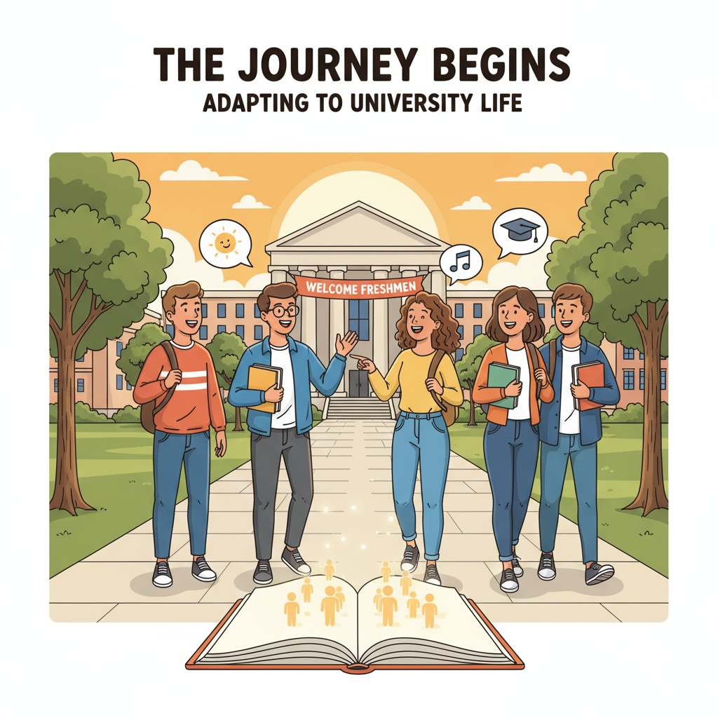 High school home-schooled students starting their university adaptation journey