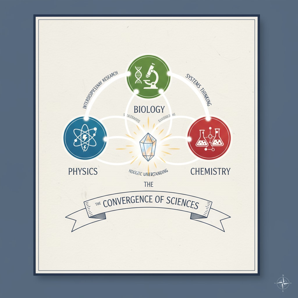Illustration of the merging of hard science disciplines relevant to software engineering major switching