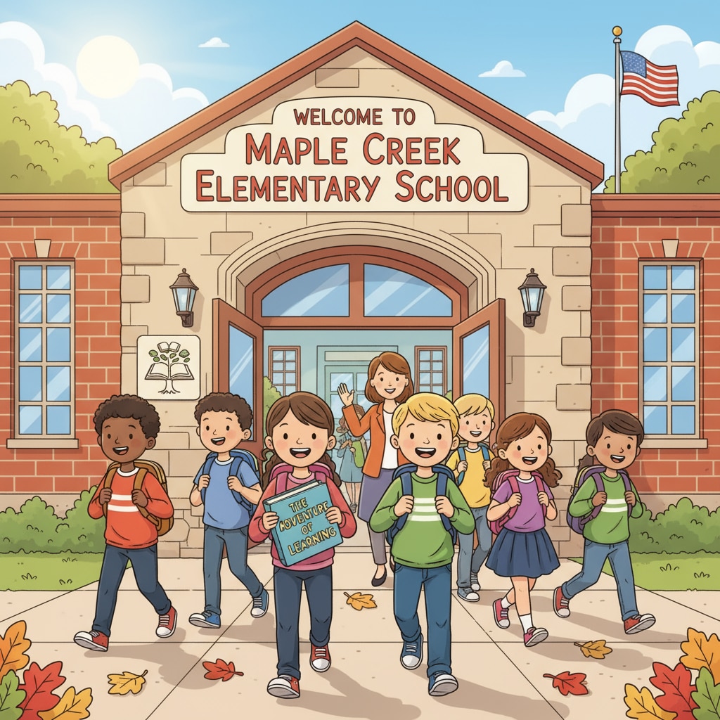 Children transitioning from Montessori to public school
