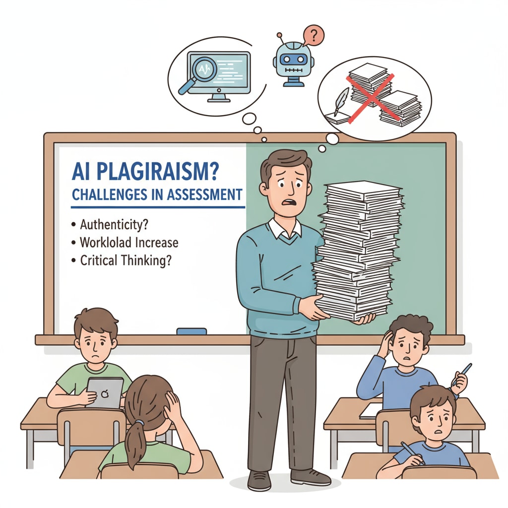 Teacher concerned about AI in student essays