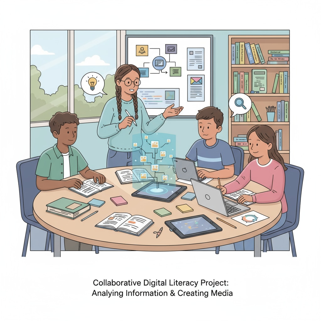 Students engaged in modern curriculum activities in primary school