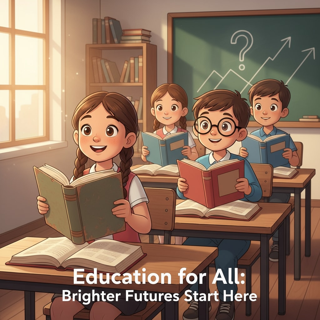 Students in need of educational support due to economic hardship and tuition fees waiting for donations